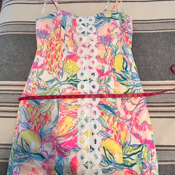 LILLY PULITZER | 14 | Padded Bust | Adjustable Straps | PEEKABOO back! - Picture 7 of 16